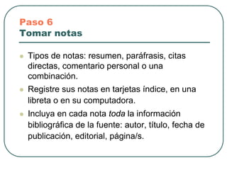 Pasos Para Una Buena MonografíA