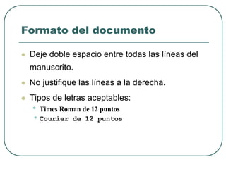 Pasos Para Una Buena MonografíA