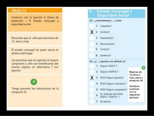 Pasos Para Censar