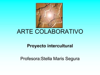 ARTE COLABORATIVO

   Proyecto intercultural

Profesora:Stella Maris Segura
 