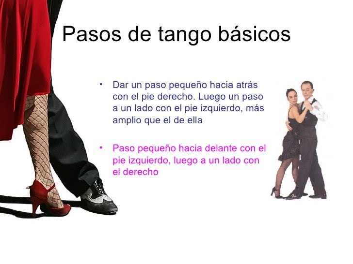 La Leçon De Tango Pasos de tango básicos