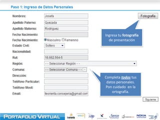 CONSTRUYE TU PORTAFOLIOEL PASO A PASO PARA CONTRUIR TU PORTAFOLIO VIRTUAL