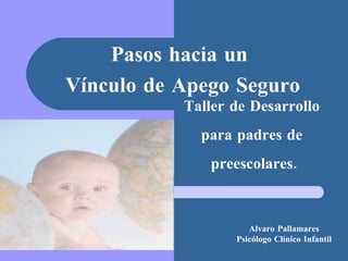 Salud Mental Infantil Curso de formación Alvaro Pallamares Psicólogo Clínico Infantil 