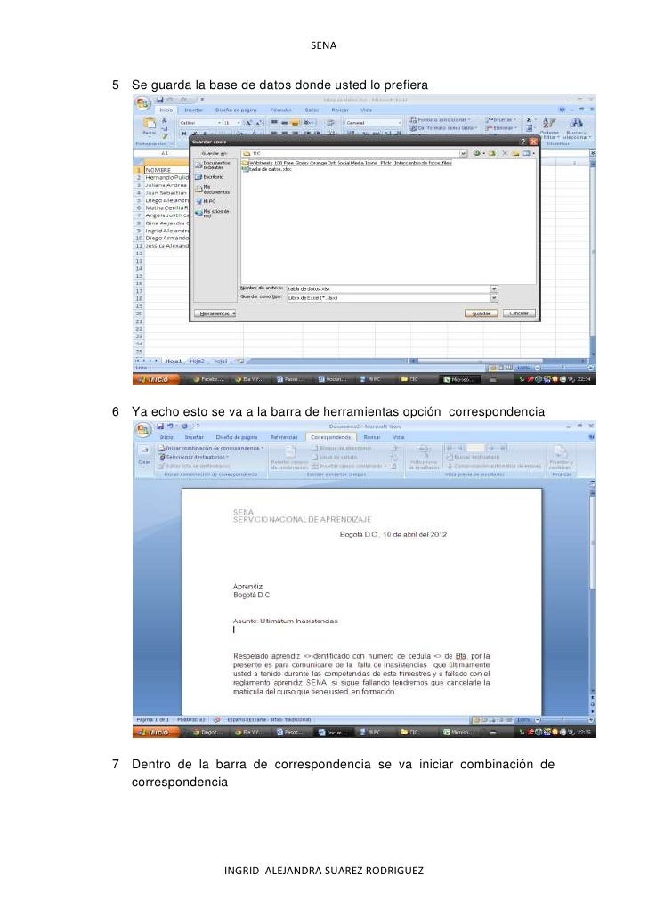 CONECTAR EXCEL CON WORD: Como manejar Word desde Excel (Spanish Edition)