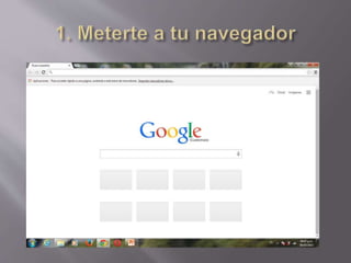 Pasos para crear un correo electrónico