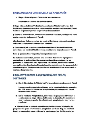 Pasos para crear un proyecto de visual studio 2008