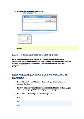 Pasos para crear un proyecto de visual studio 2008