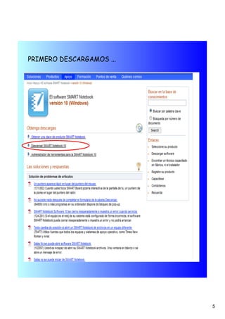 PRIMERO DESCARGAMOS ...




                          5
 
