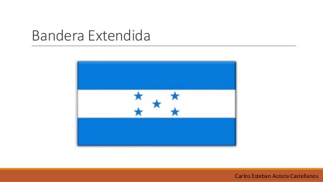 Pasos para doblar la Bandera Nacional De Honduras