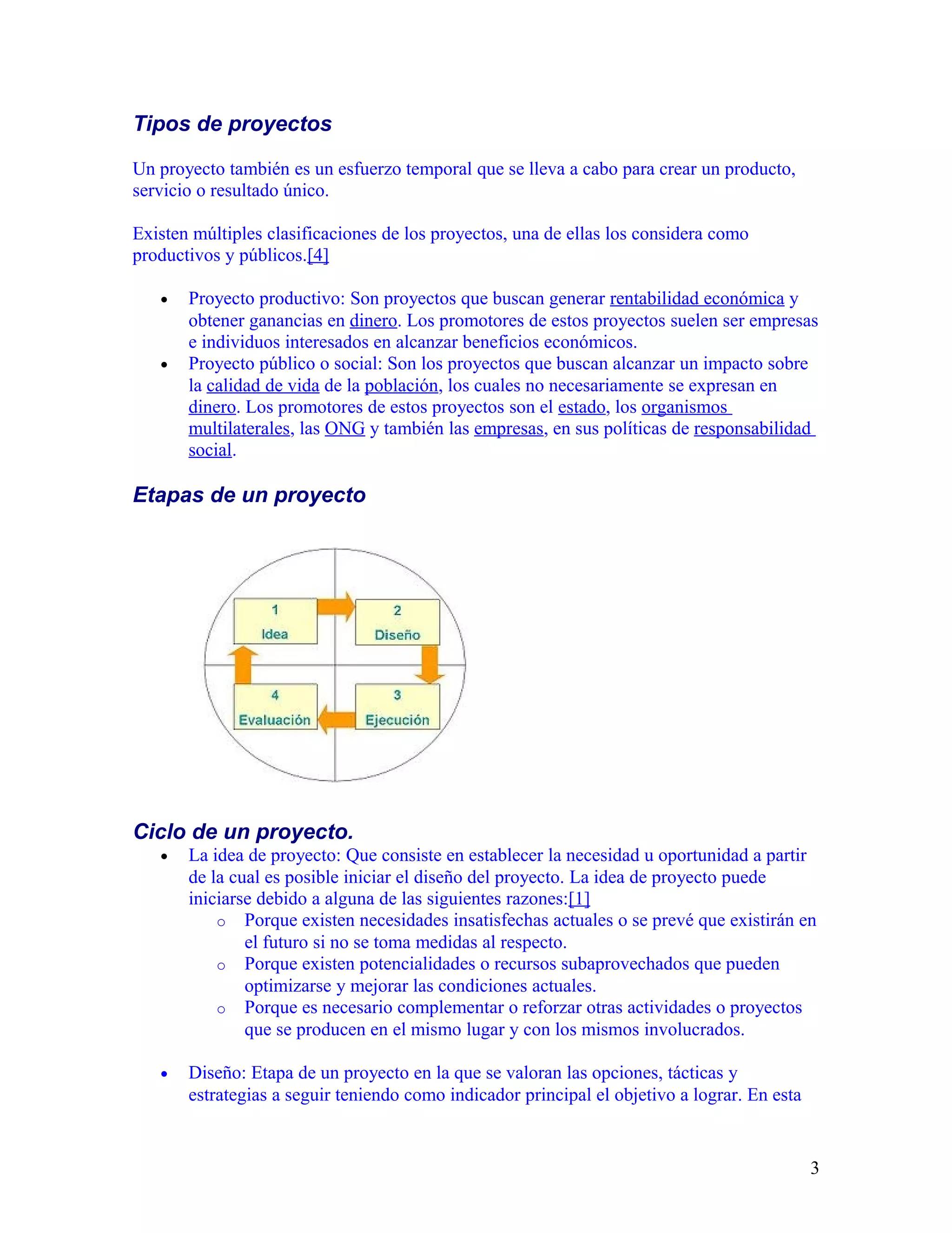 Pasos para elaborar un proyecto productivo | DOC
