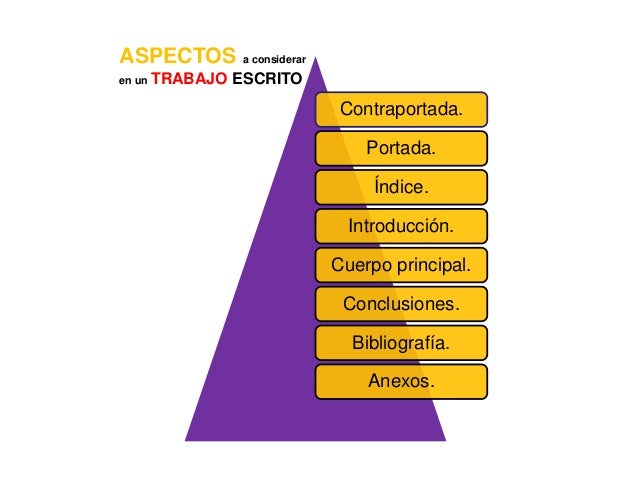 Pasos para hacer trabajos escritos