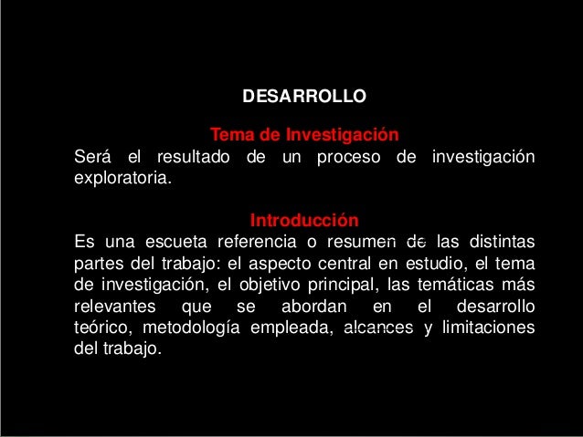 Pasos para hacer una monografia