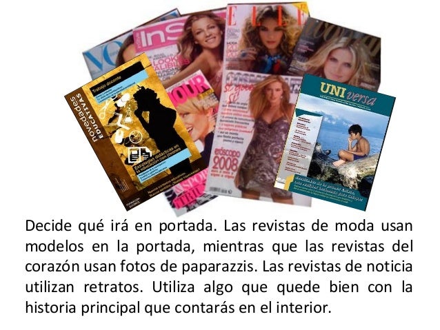 Pasos para hacer una revista