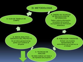 Pasos para la elaboración de un proyecto | PPTX