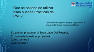 Pasos para la elaboracion de un proyecto segun la pmbok | PPTX