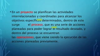 Pasos para la elaboracion de un proyecto segun la pmbok | PPTX