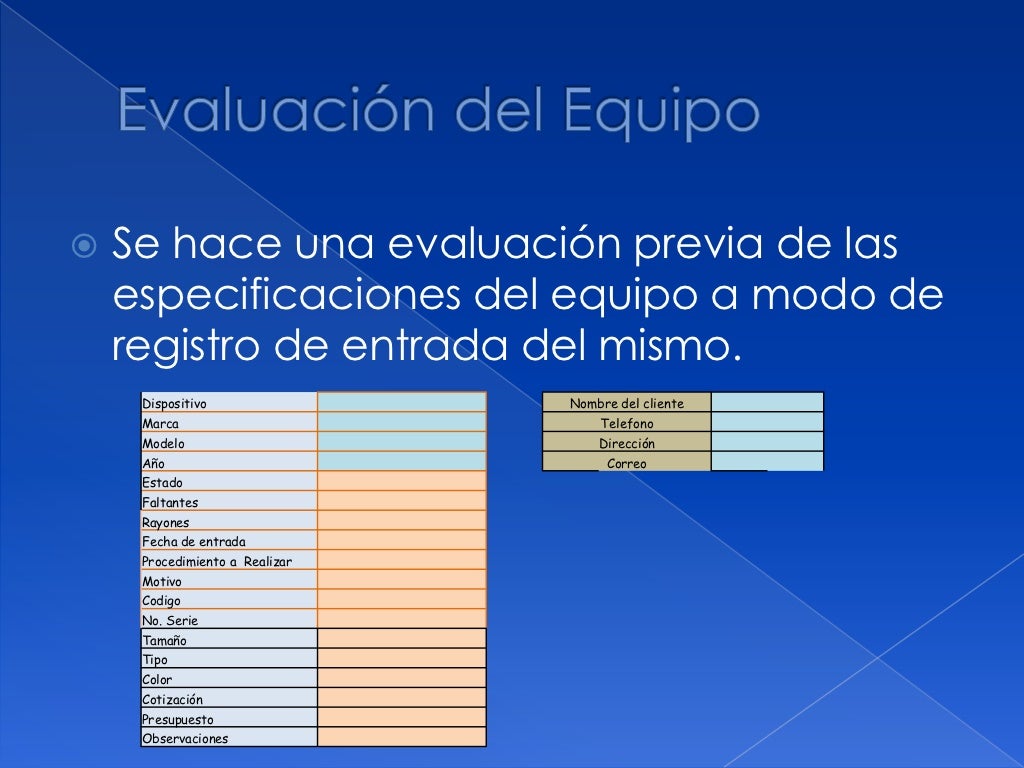 Pasos para realizar un mantenimiento preventivo
