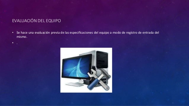 Pasos para realizar un mantenimiento preventivo