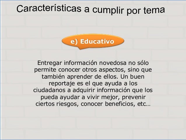 Pasos para realizar un reportaje