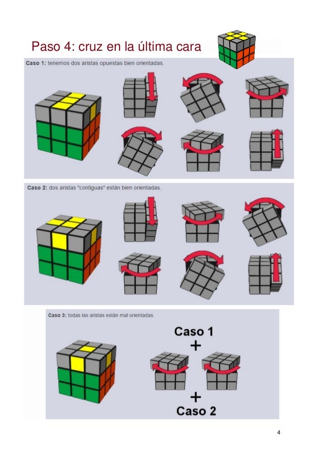 Pasos Para Armar Un Cubo 3x3 Kulturaupice