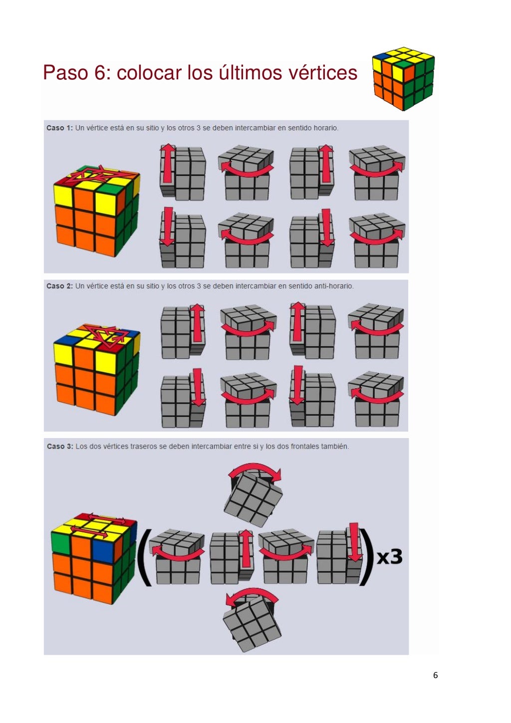 como resolver el cubo de rubiks