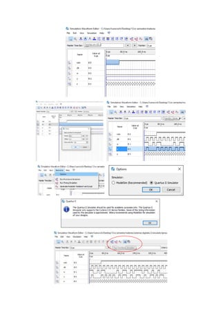 Pasos para simular una mss en vhdl