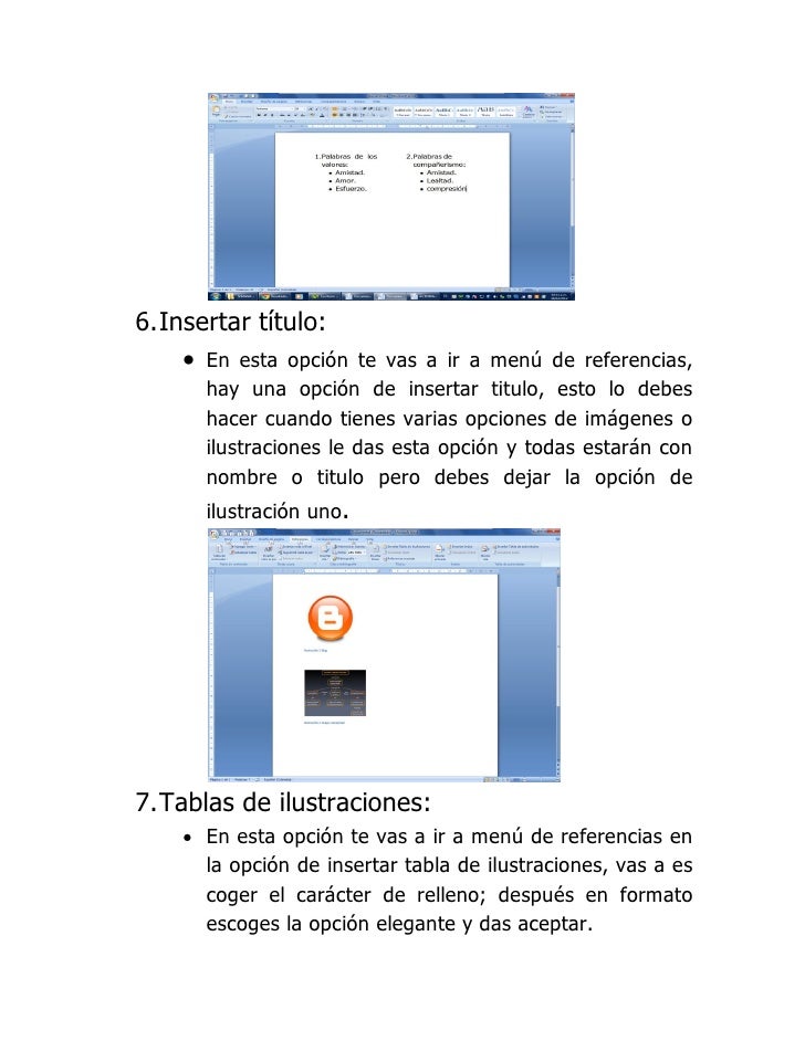 Pasos para trabajar word