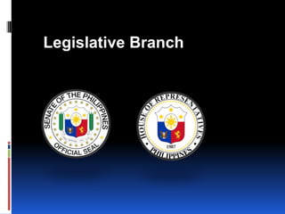 Legislative Branch

 
