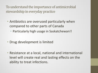 Antimicrobial Stewardship and Applications to Common Infections | PDF