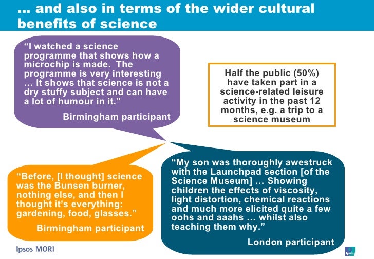 Public Understanding of Science Seminar (26 October 2011)