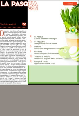 Booklet Pasqua 2016 | PDF