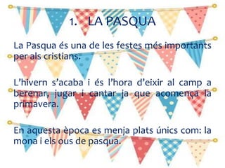 Pasqua unitat didàctica | PPTX