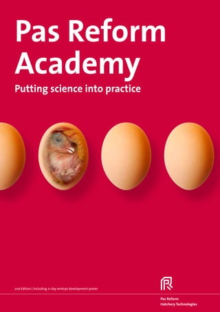 Pas Reform
Academy
Putting science into practice




2nd Edition | Including 21 day embryo development poster


                                                           Pas Reform
                                                           Hatchery Technologies
 