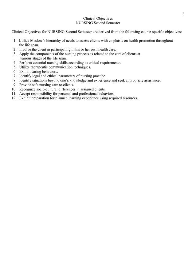 Pass fail clinical performance evaluation tool | DOC | Healthcare ...