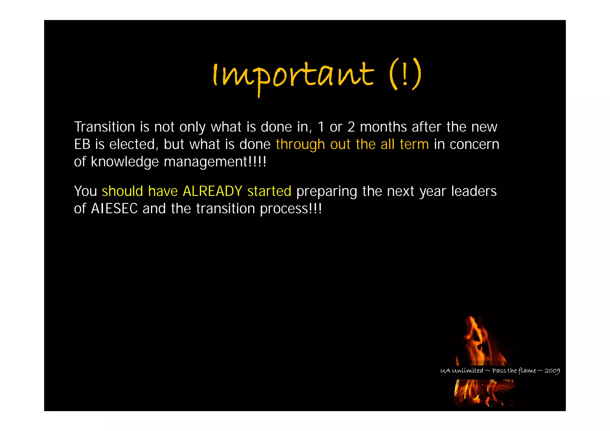 Pass The Flame Ua 09