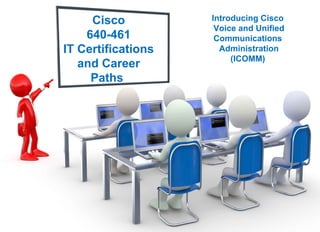 © 2010 Cisco Systems, Inc. All rights reserved. Cisco Confidential 1C97-574449-00
Introducing Cisco
Voice and Unified
Communications
Administration
(ICOMM)
Cisco
640-461
IT Certifications
and Career
Paths
 