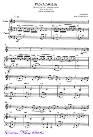 Passacaglacia piano+violin