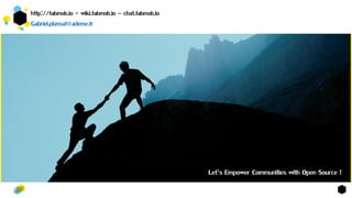 2
Let’s Empower Communities with Open Source !
http://fabmob.io - wiki.fabmob.io – chat.fabmob.io
Gabriel.plassat@ademe.fr
 