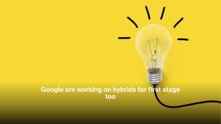 Google are working on hybrids for first stage
too
 