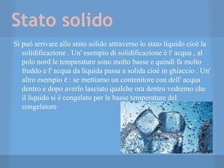 Passaggi di stato | PPTX