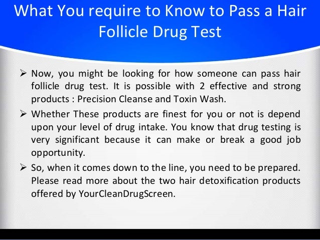 Pass a Hair Follicle Drug Test Pass a Hair Follicle Drug Test