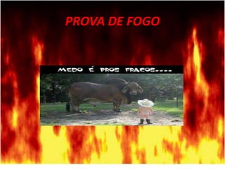 PROVA DE FOGO
 