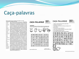 Caça-palavras
 