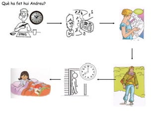 Què ha fet hui Andreu?
 