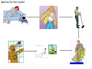 Què ha fet hui Lluïsa?
 