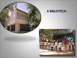 A BIBLIOTECA:
 