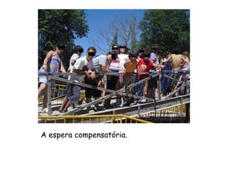 A espera compensatória. 