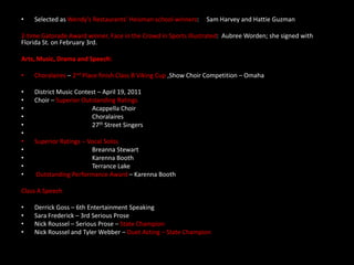 Food Marketing 3rd Place – Taylor Ziegler