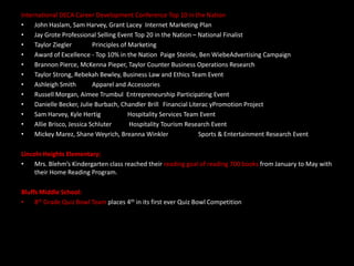 Apparel & Accessories 3rd Place – Maria Torres