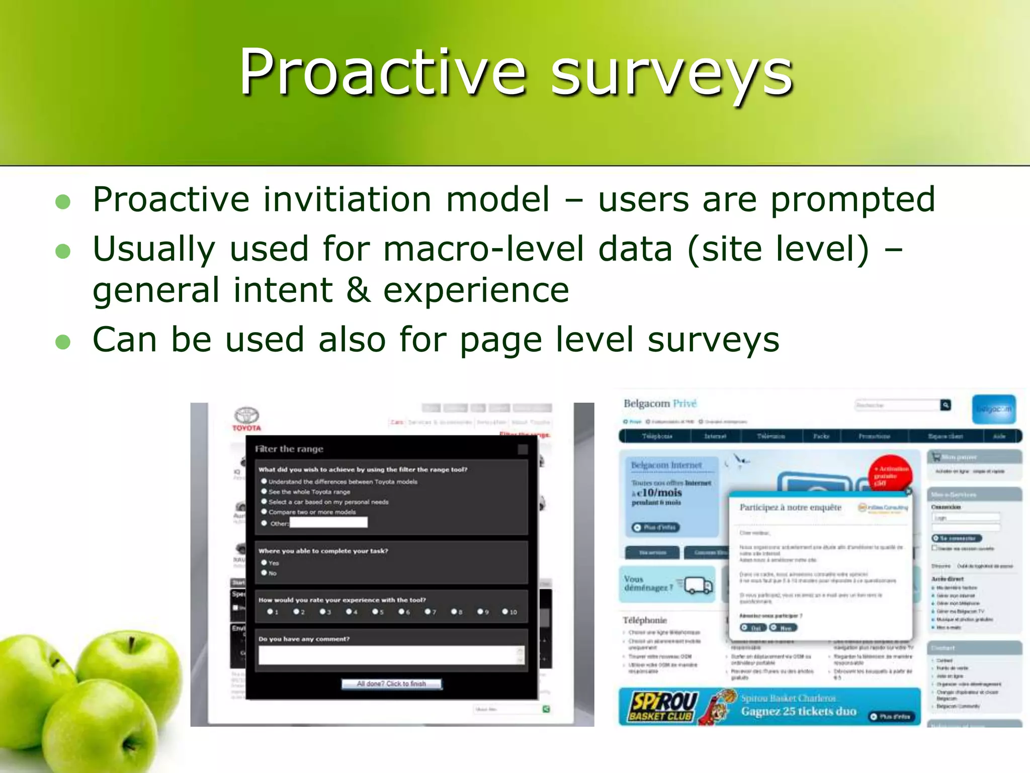Timely – detect problems and opportunities right away